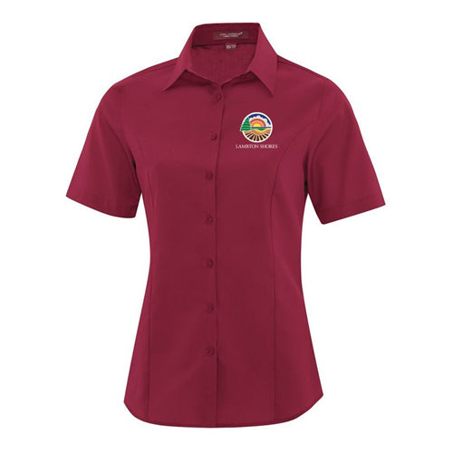 Lambton Shores - Short Sleeve Woven Shirt - Ladies